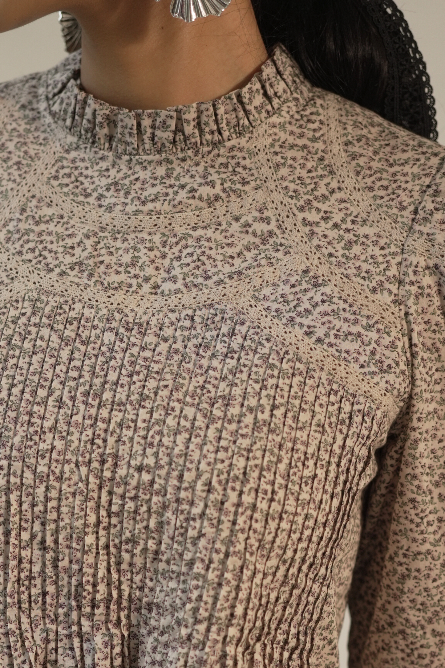 JANNAH TOP IN DUSTY LAVENDER