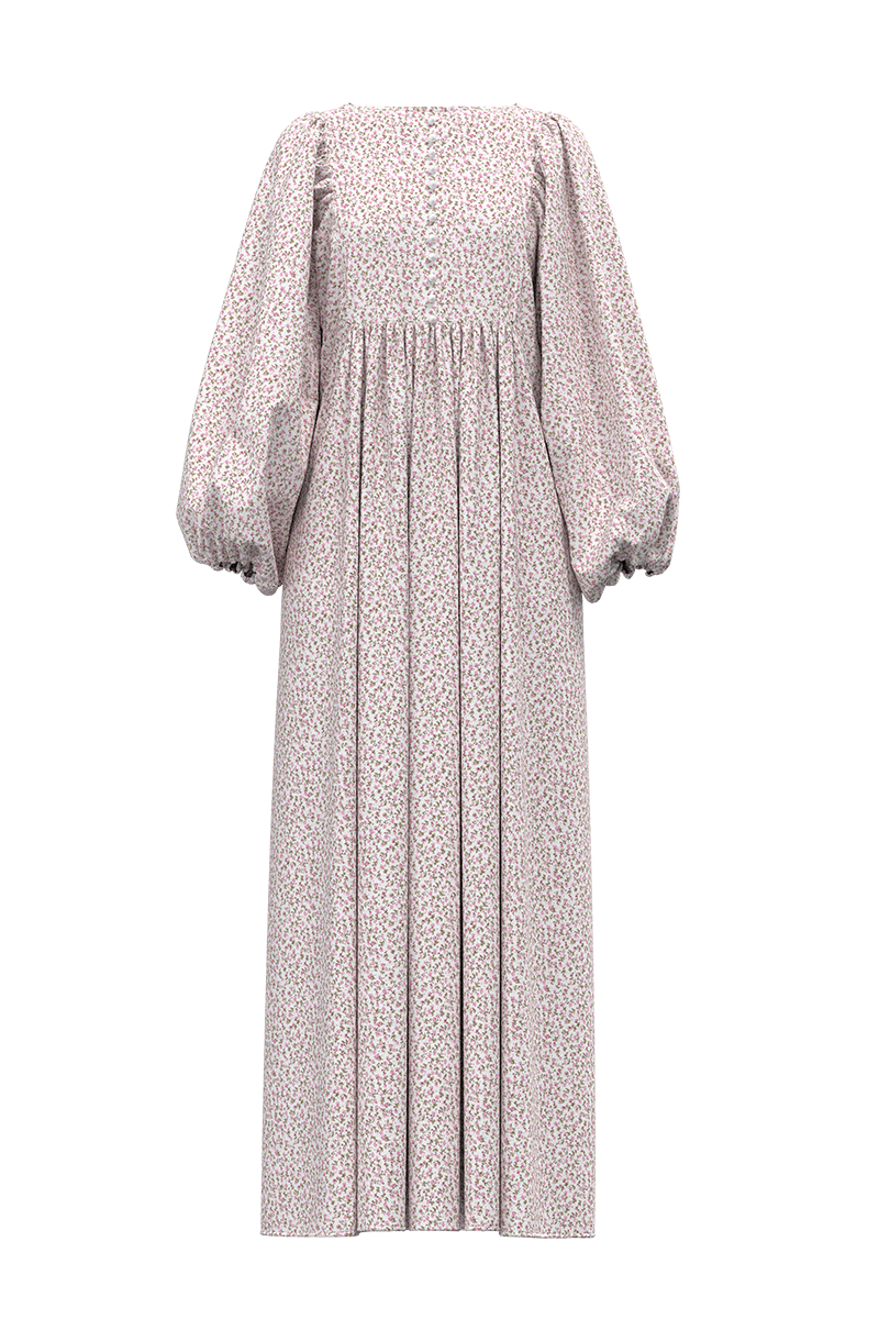 Our Darcy dress is the epitome of comfort and a sense of reverie. Adorned with our our selection of beautiful prints or pure linen, this dress is sure to wrap you with solace.