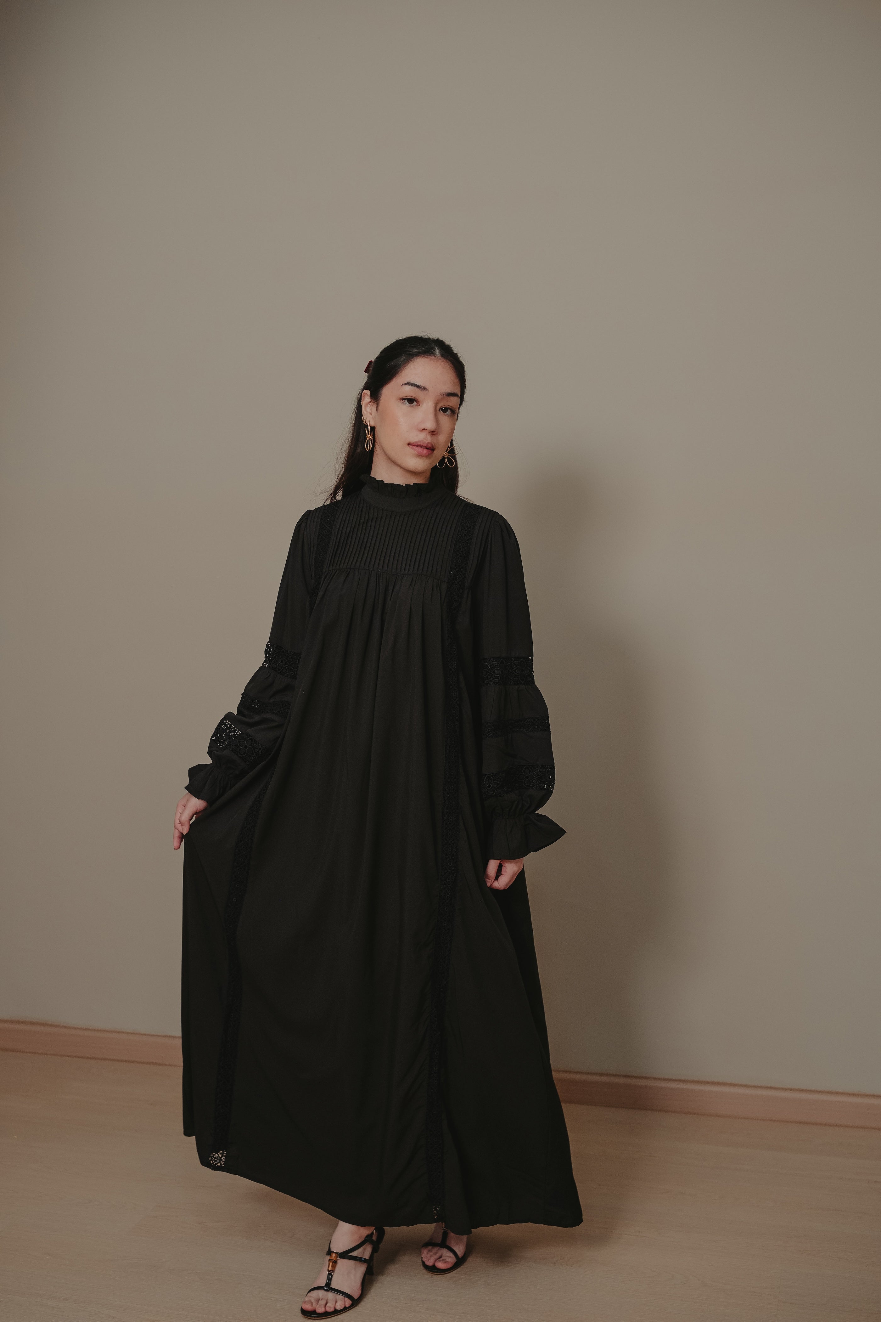 Solange Dress in Black