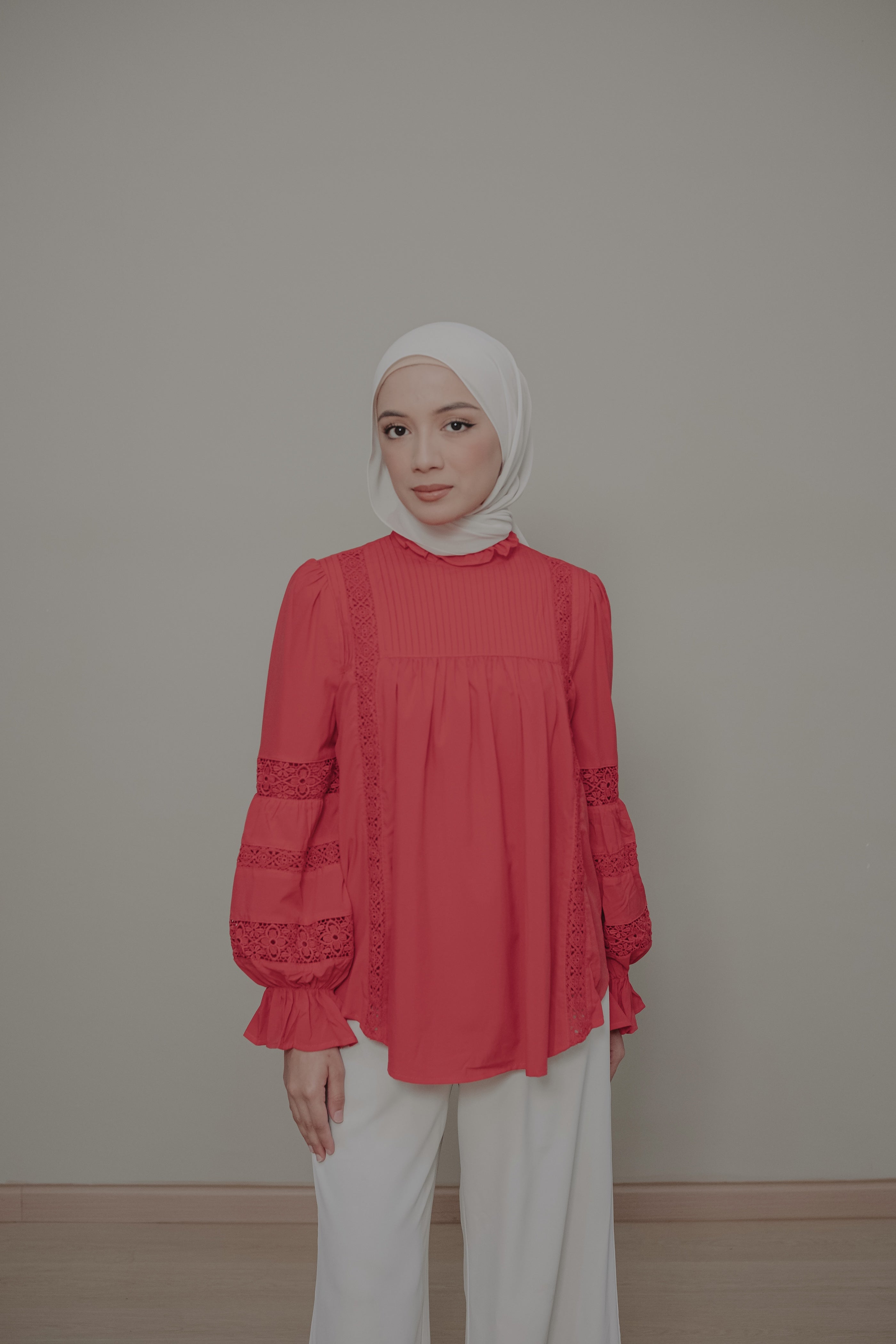 Sonya Top In Raspberry