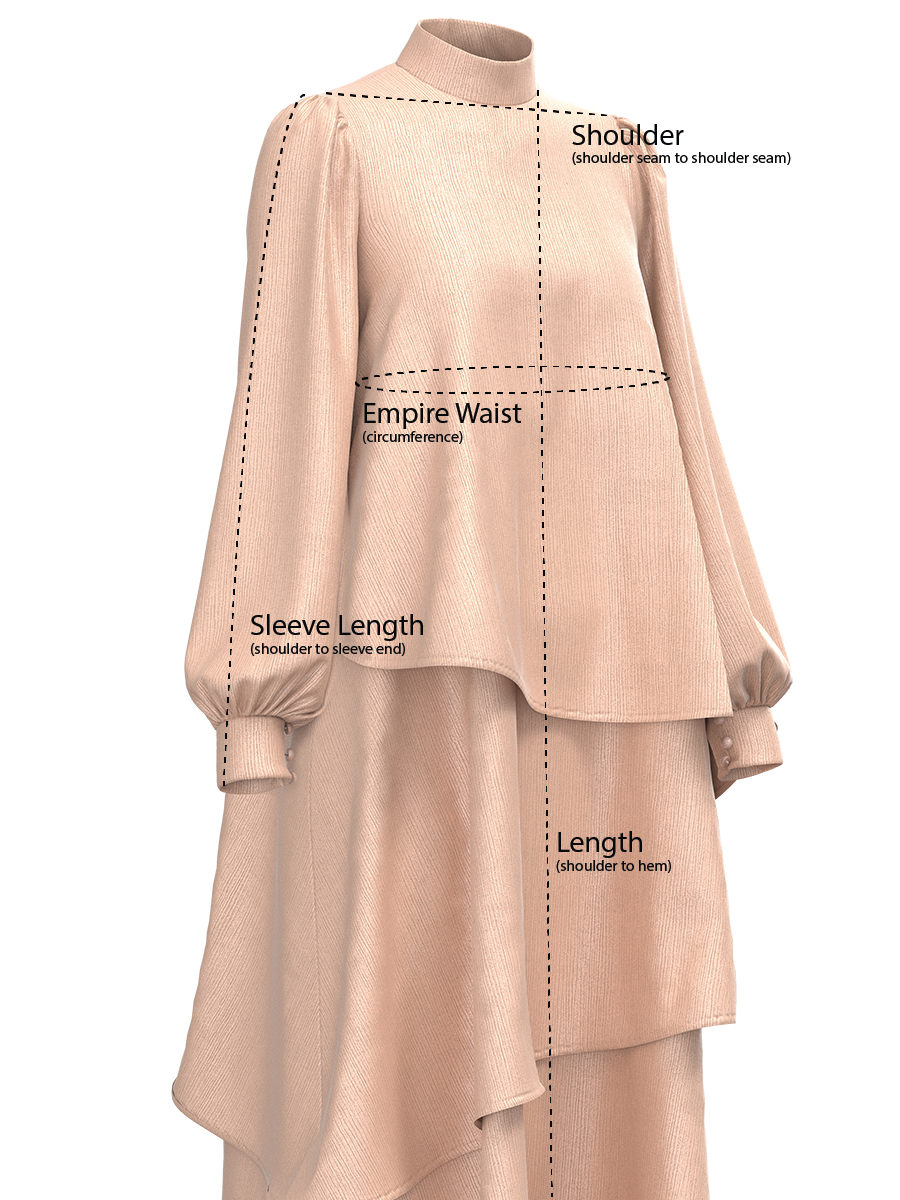 JORDAN DRESS CUSTOMISABLE SILHOUETTE