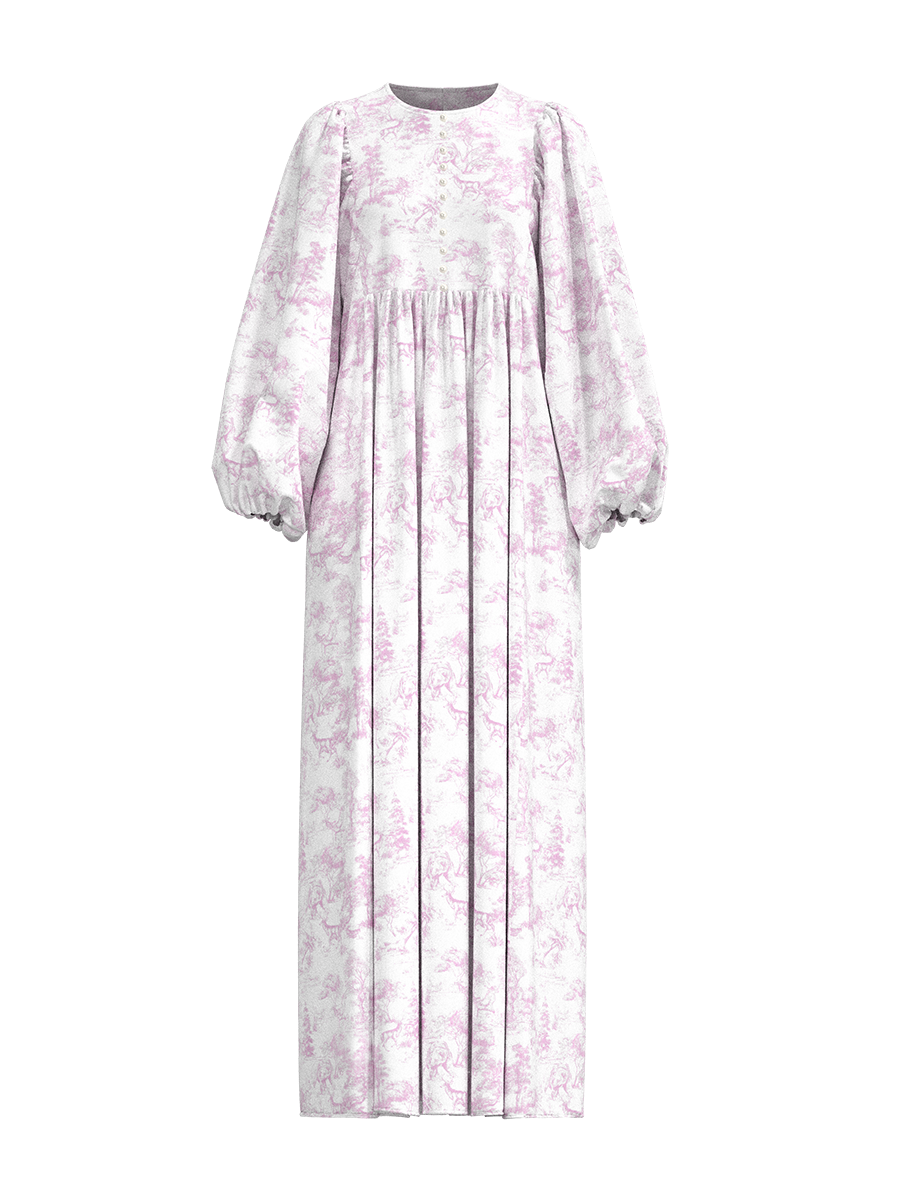 Darcy Dress Customisable Silhouette