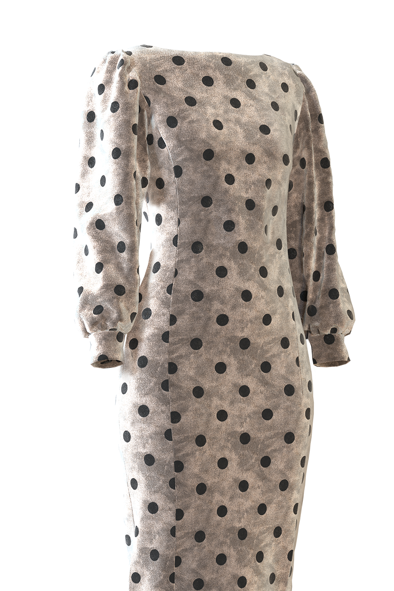 AUDREY DRESS CUSTOMISABLE SILHOUETTE