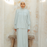 The Loren Kurung in Light Teal