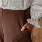 The Linden Pants in Walnut