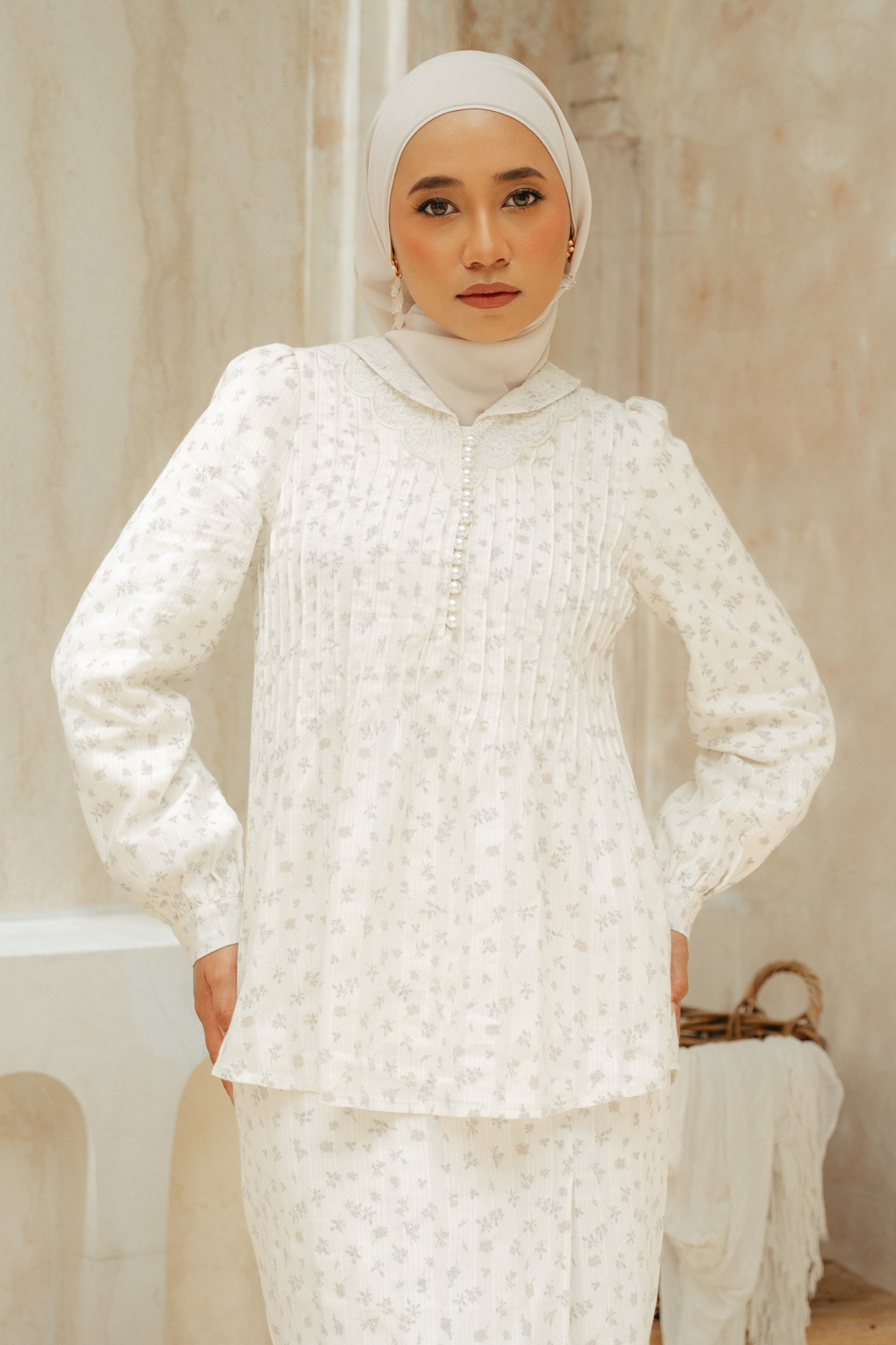 Caroline Kurung in Lilac Reverie