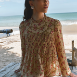 The Jannah Top in Honey Rose