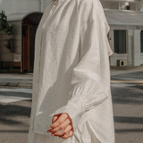 The Joan Subdued Stripes Shirt in Snow