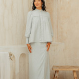 The Loren Kurung in Light Teal