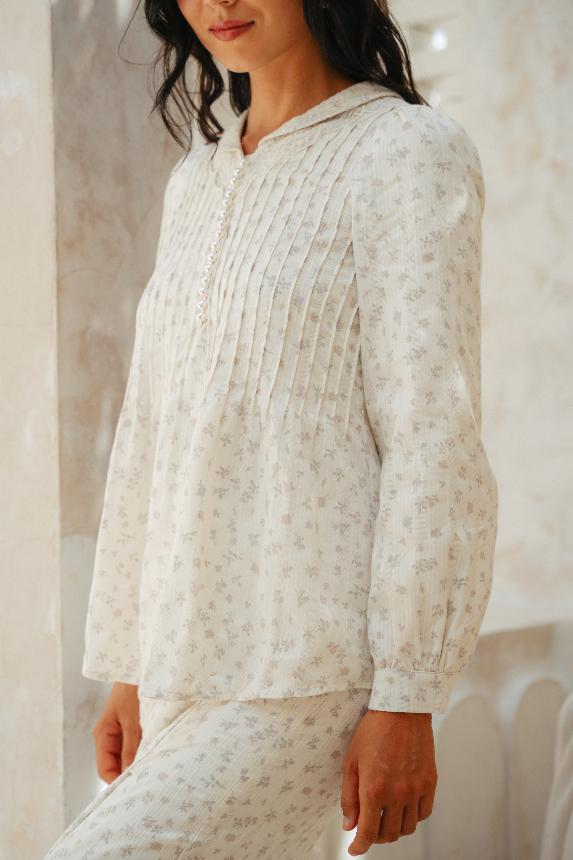 Caroline Kurung in Lilac Reverie