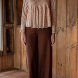 The Linden Pants in Walnut