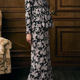 The Jannah Kurung in Nocturne Bloom