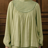 The Georgia Kurung in Sage