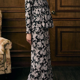 The Jannah Kurung in Nocturne Bloom