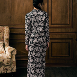 The Jannah Kurung in Nocturne Bloom