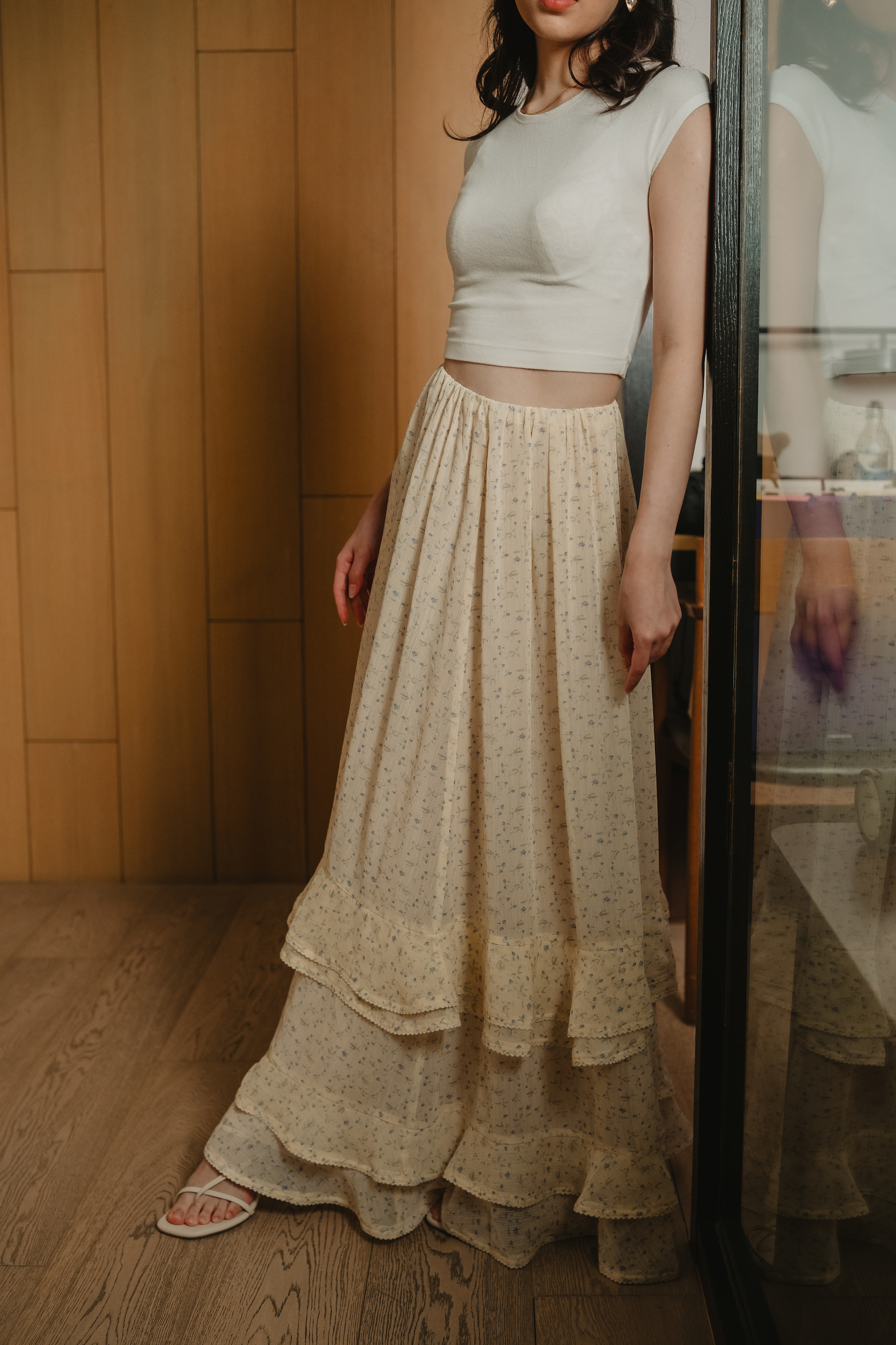 The Celestine Ruffled Skirt