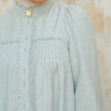 The Loren Kurung in Light Teal