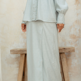 The Loren Kurung in Light Teal