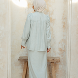 The Loren Kurung in Light Teal