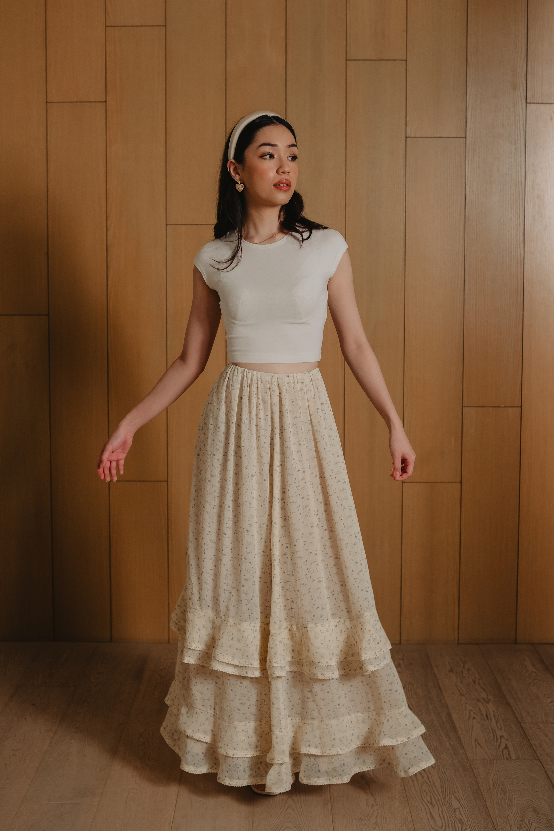 The Celestine Ruffled Skirt