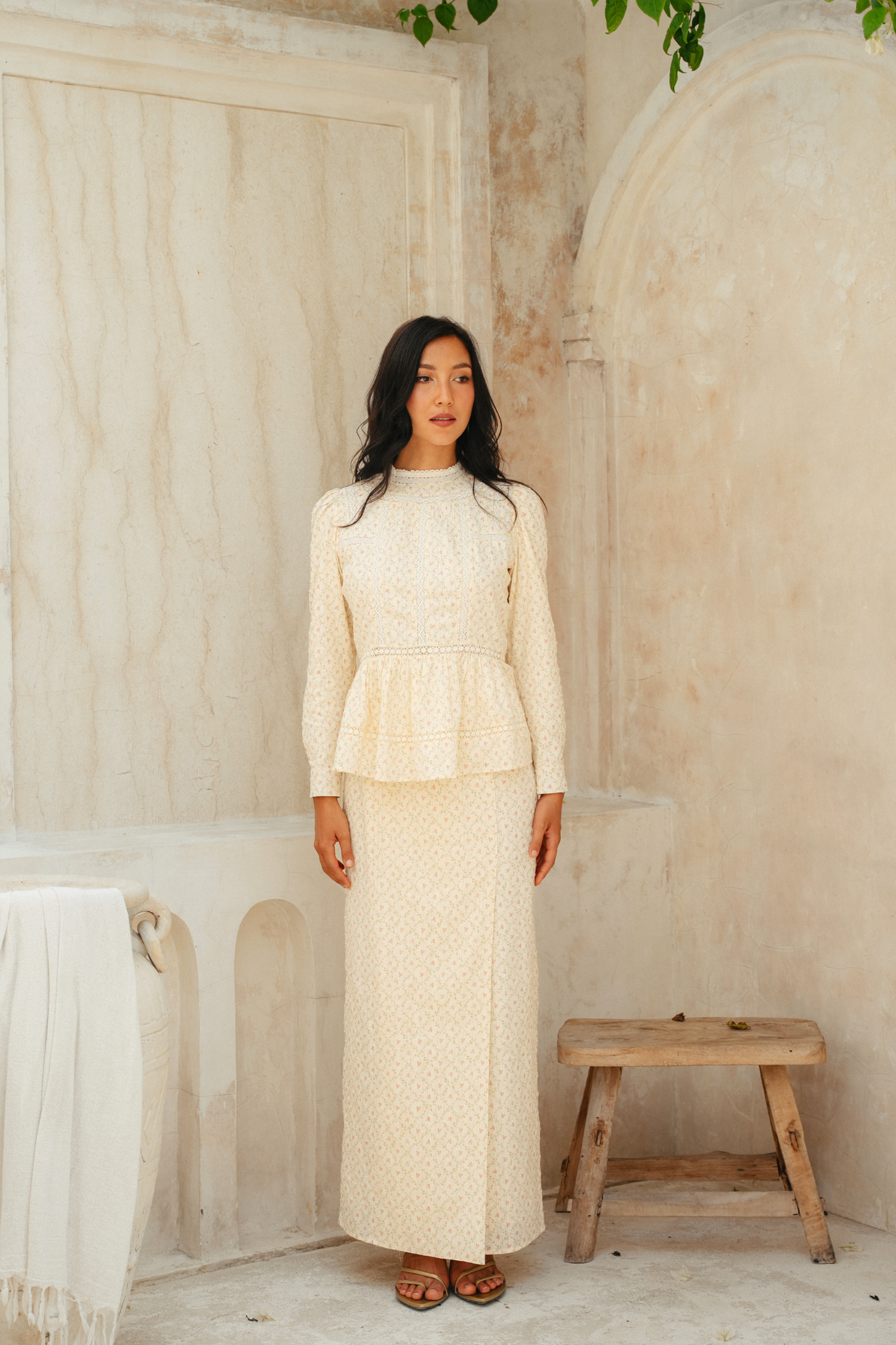 Ingrid Kurung in Rosalina Print