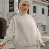 The Joan Subdued Stripes Shirt in Snow