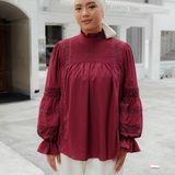 Sonya In Burgundy