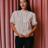 The Chantilly Top in White