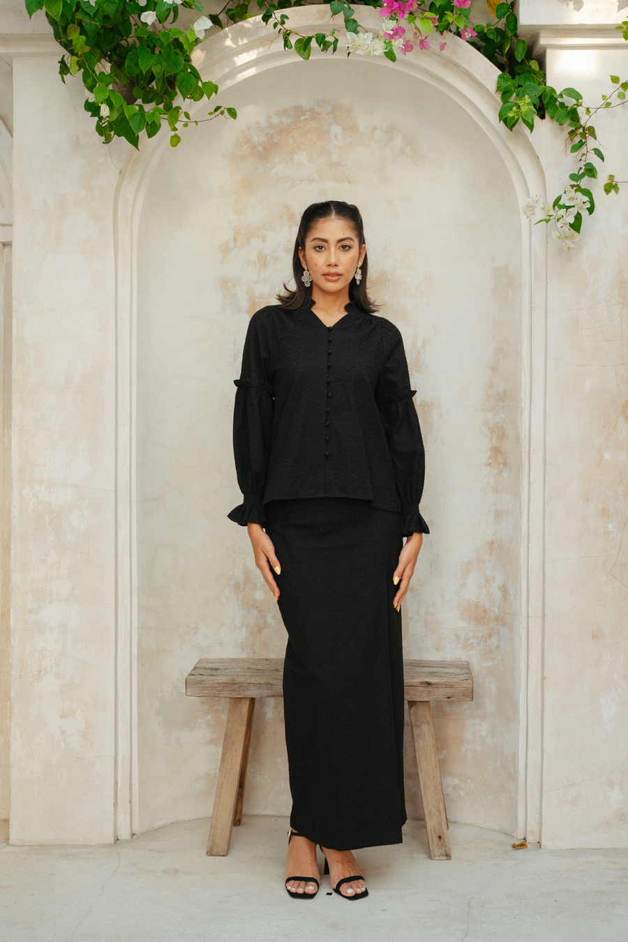 The Jane Kurung in Noir
