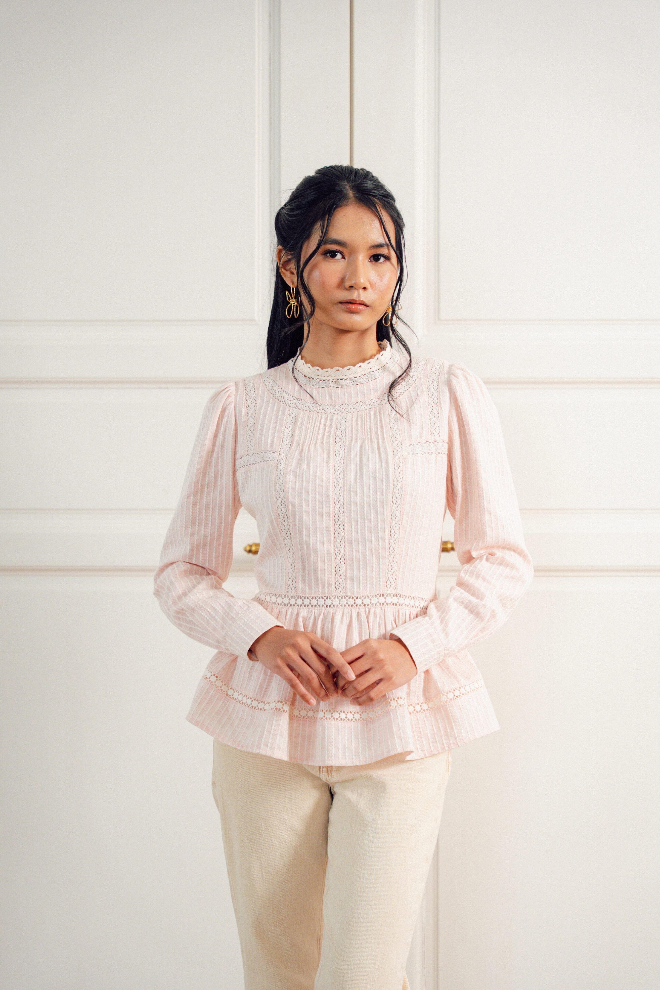 The Ingrid Top in Belle