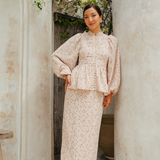 The Opal Kurung in Antique Rose