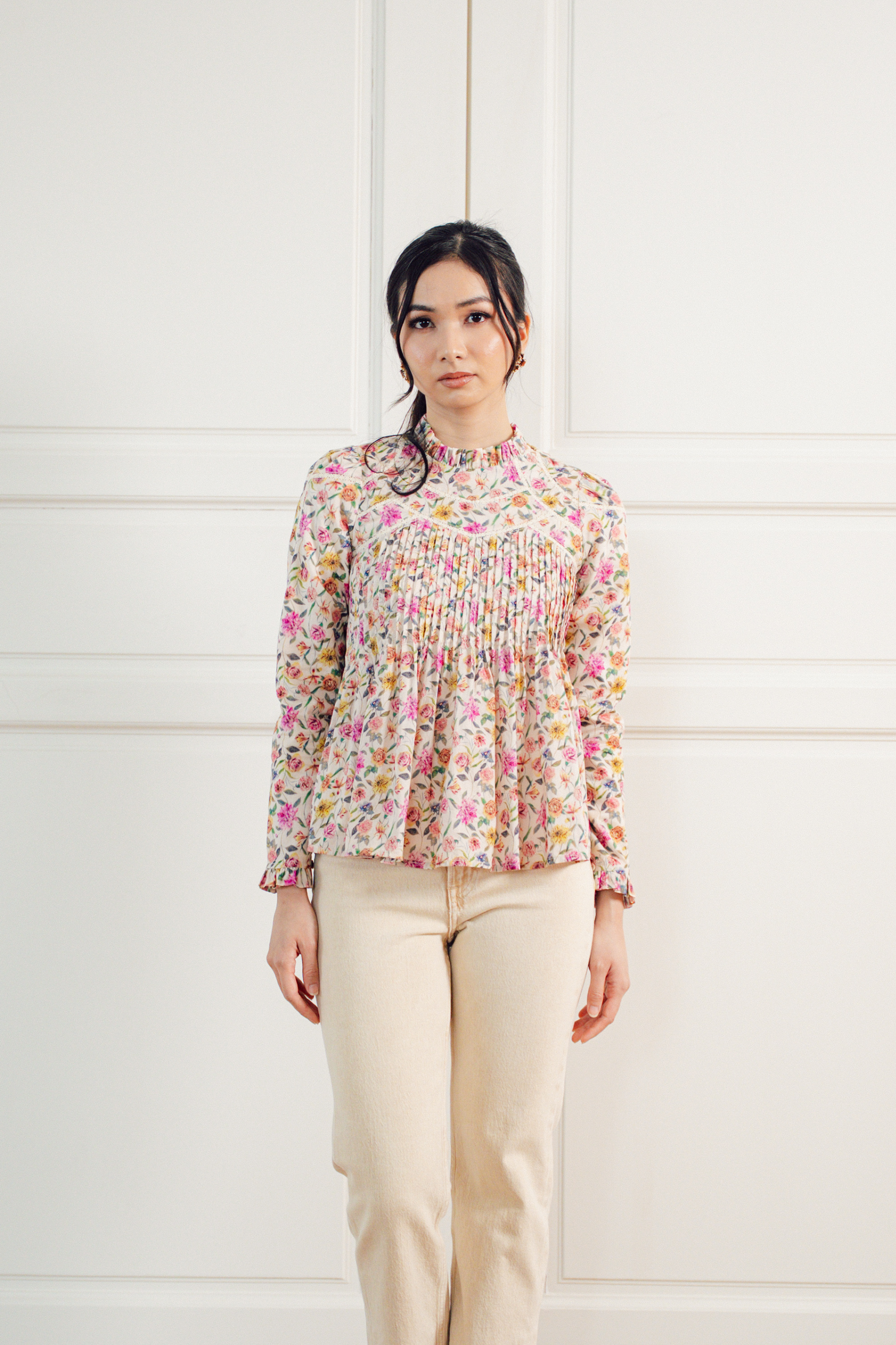 The Jannah in Rhodia Floral Printed Top