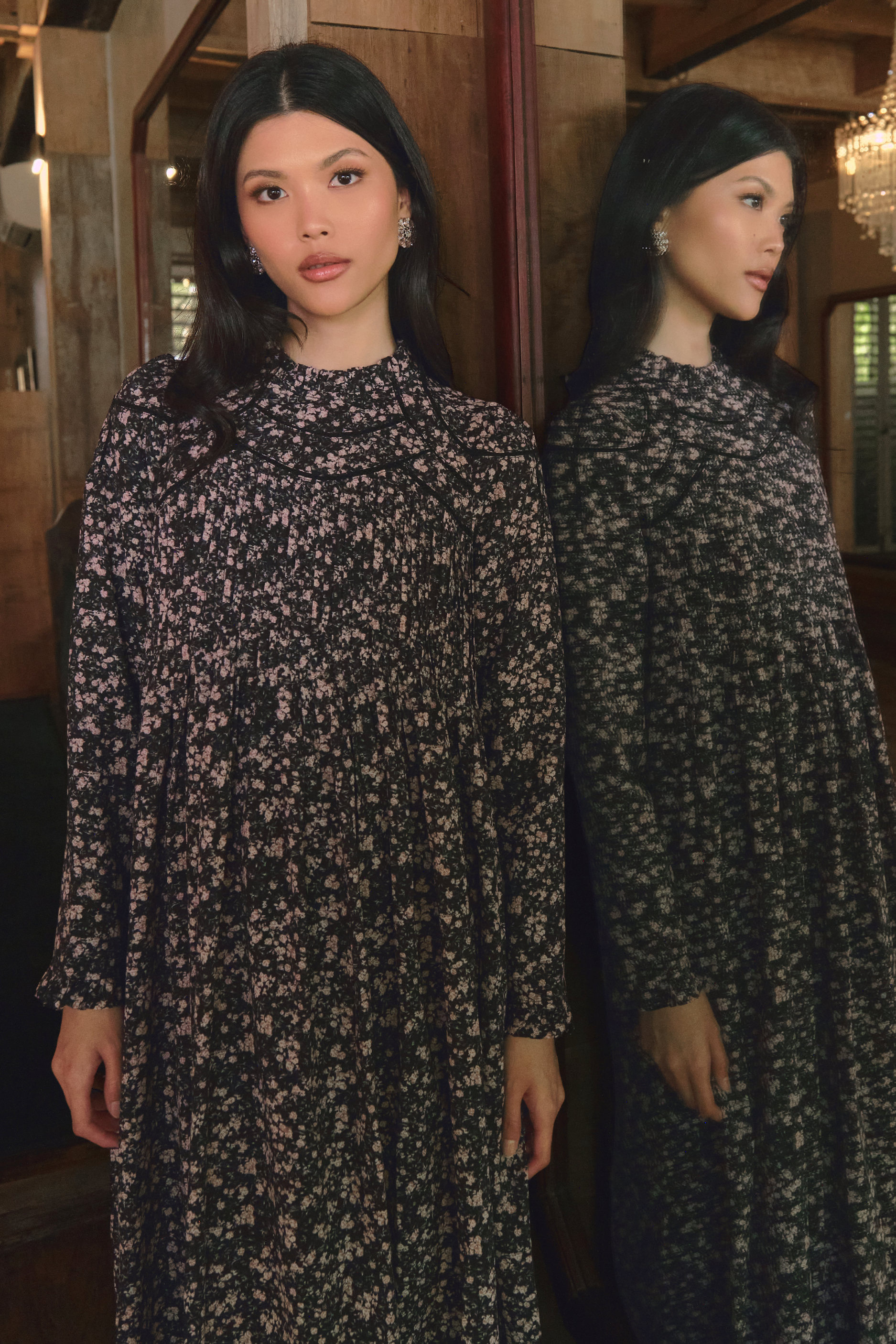 The Jannah Dress In Midnight