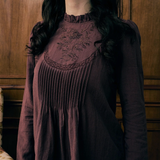 The Mulia Kurung in Deep Purple
