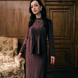 The Mulia Kurung in Deep Purple