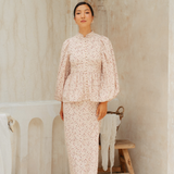 The Opal Kurung in Antique Rose