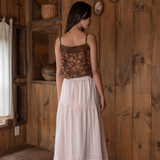 The Edith Skirt in Ballerina Pink