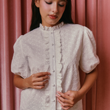 The Chantilly Top in White