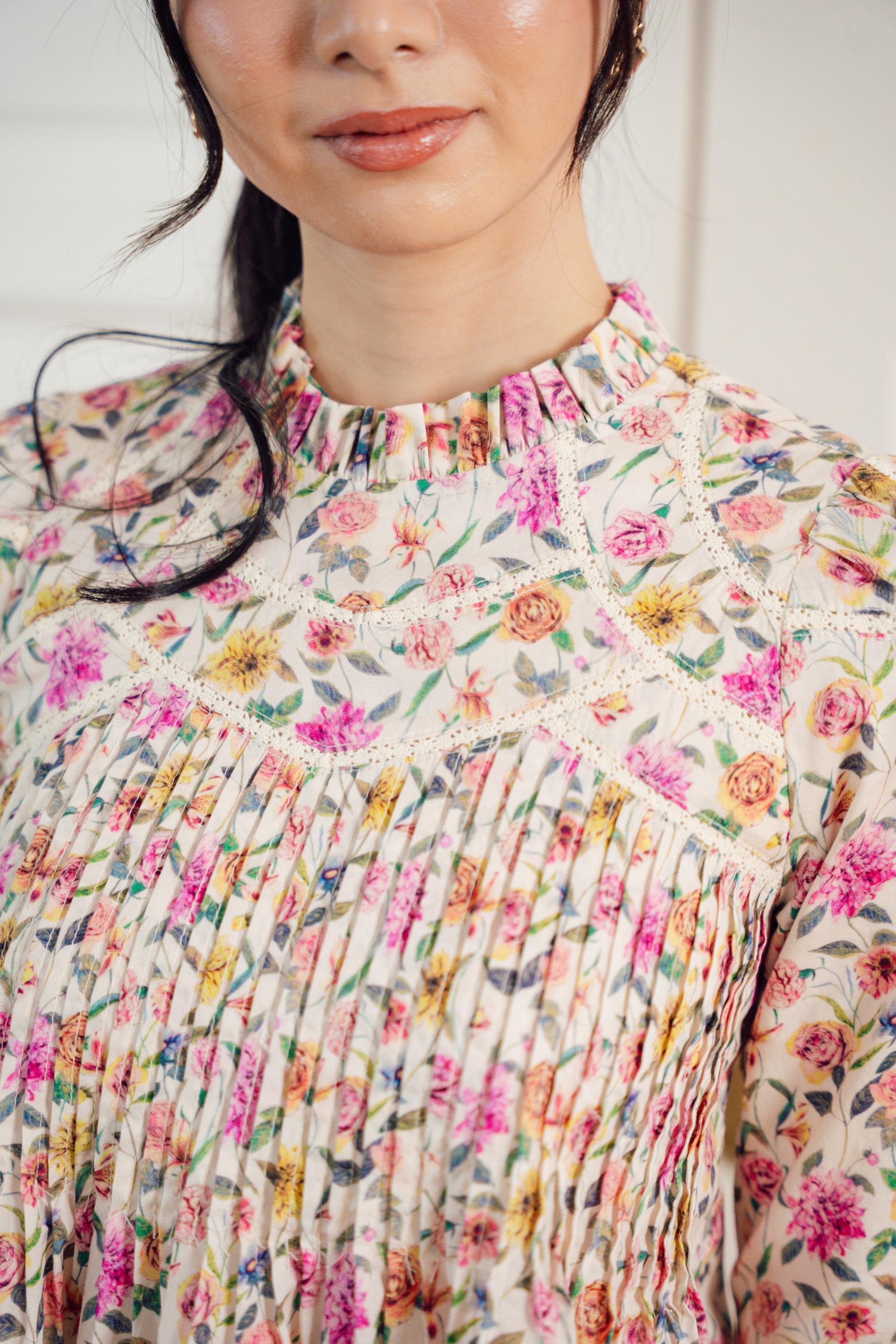 The Jannah in Rhodia Floral Printed Top