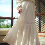 The Vitznau Skirt in Vanilla
