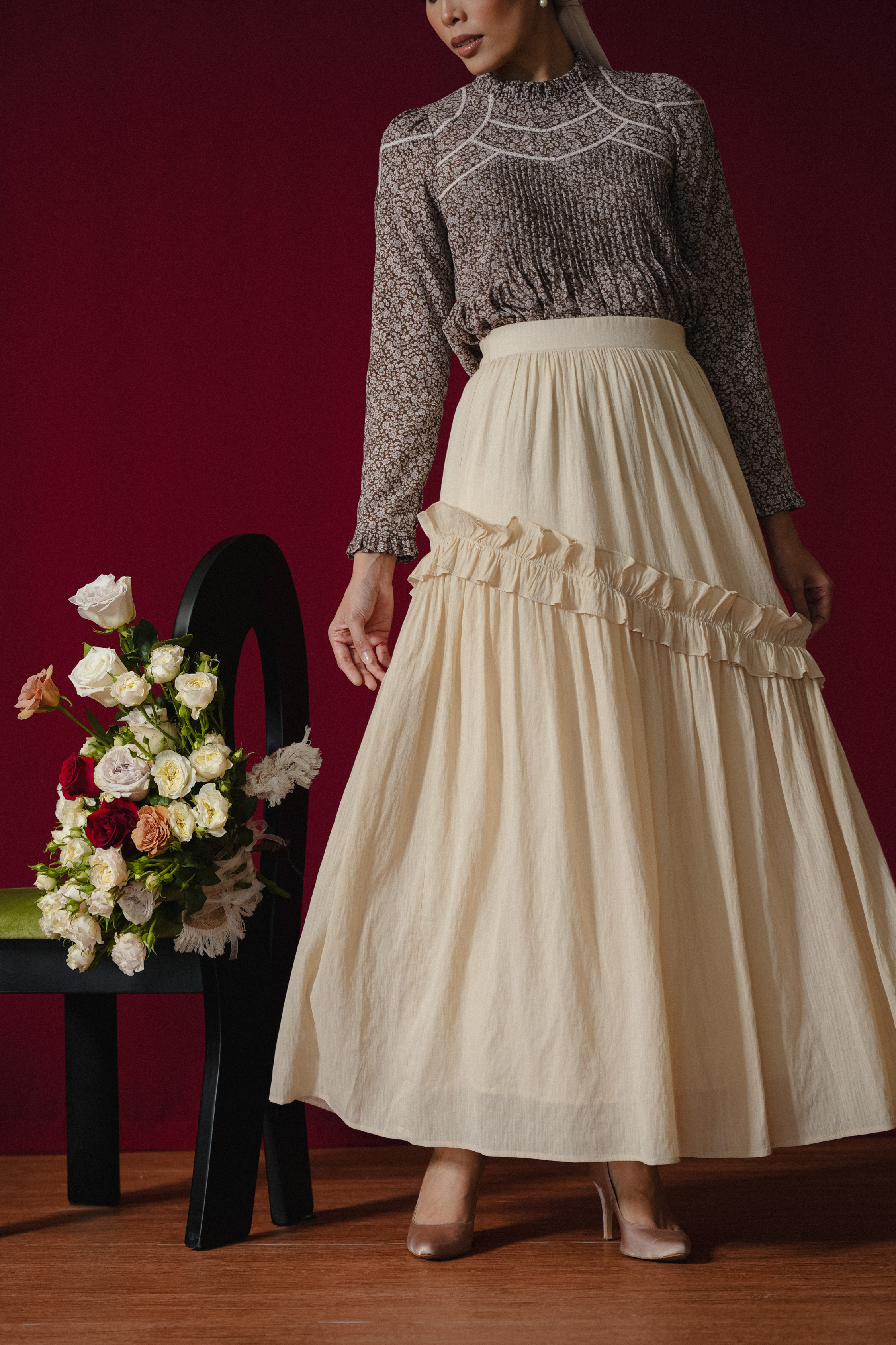 The Rose Petal Skirt