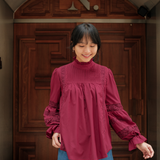 Sonya In Burgundy