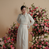 The Rose Skirt In Pearl