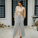 Dusky Pleated Skirt