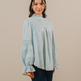 Sonya Top in Arctic Mint