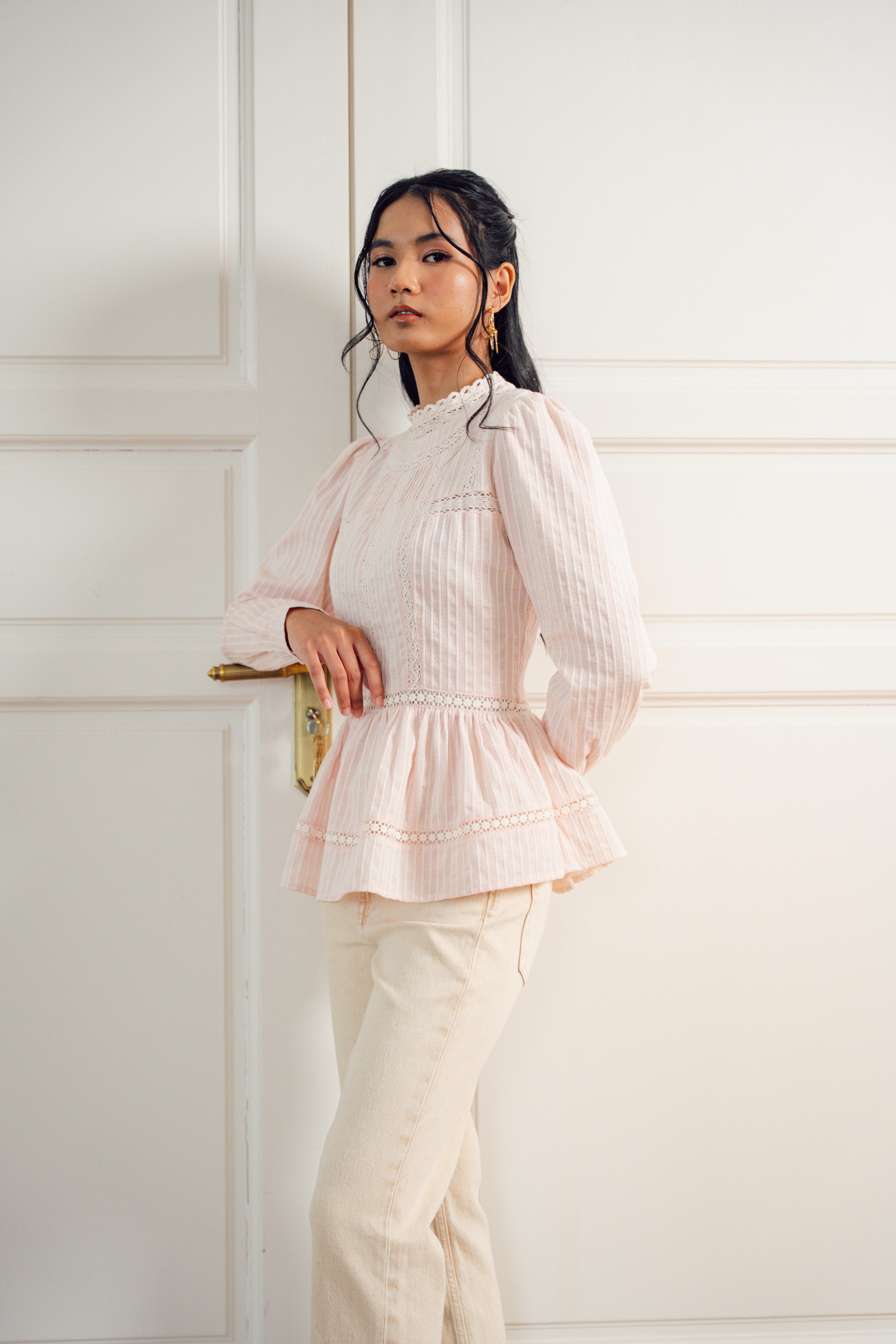 The Ingrid Top in Belle