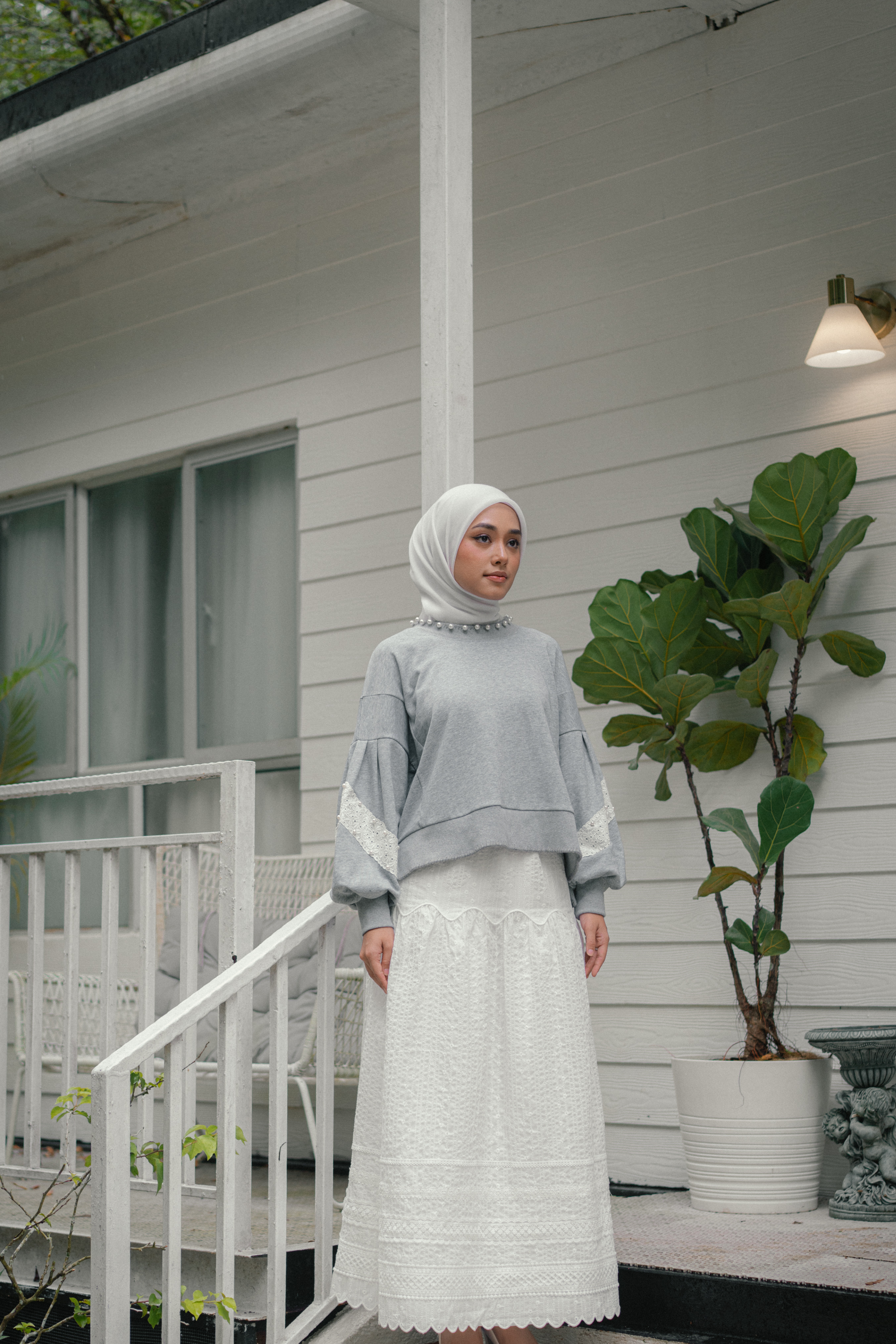 The Emily Sweater In Grey