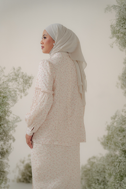 The Lorna Kurung in Blossom Prints