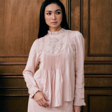 The Mulia Kurung in Dusty Pink