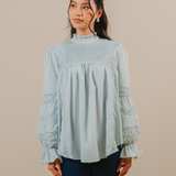 Sonya Top in Arctic Mint